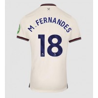 Stroje piłkarskie West Ham United Mateus Fernandes #18 Koszulka Wyjazdowej 2025-26 Krótki Rękaw